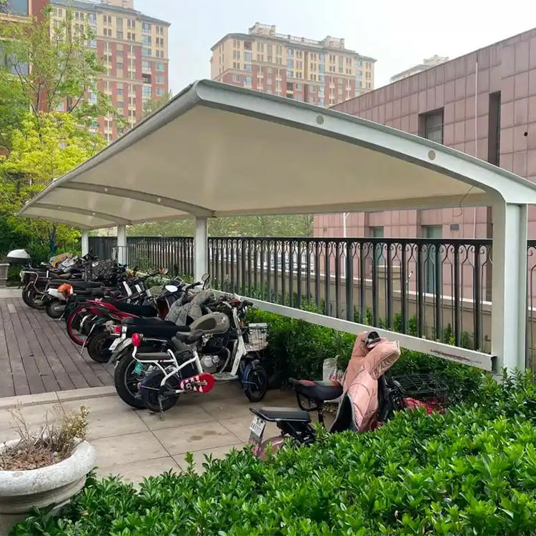 宿州膜结构电动车棚